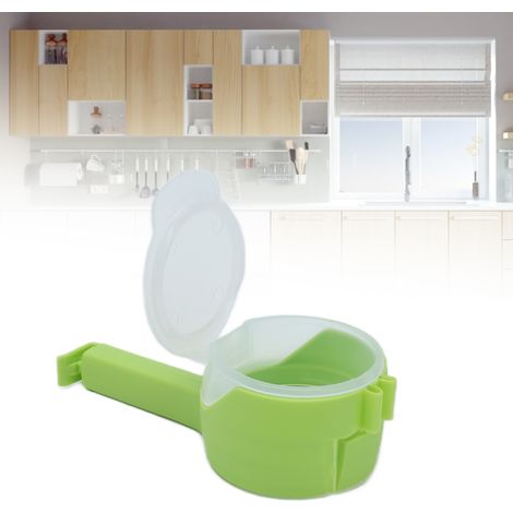 Clips de fermeture pour snacks, clips de fermeture pour la conservation des aliments frais, additifs plastiques, produits diététiques, accessoires de cuisine de voyage, clips pour sacs de conservation (1/5)