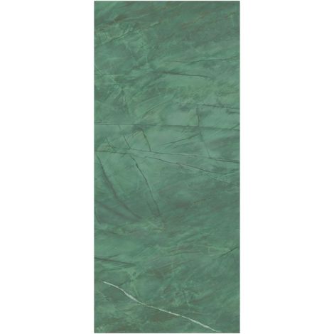 Carrelage effet Marbre Vert Smeraldo 278x120x0,6 cm Brillant Florenza - Mur intérieur (vendu par carton de 3,336 m²) - RO'MA CARRELAGE