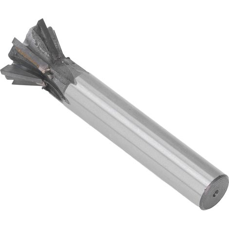 Fraise à queue droite carbure 30mm 60° pour rainurage, 6 dents, fraise à mortaiser pour bois et métaux (1/5)