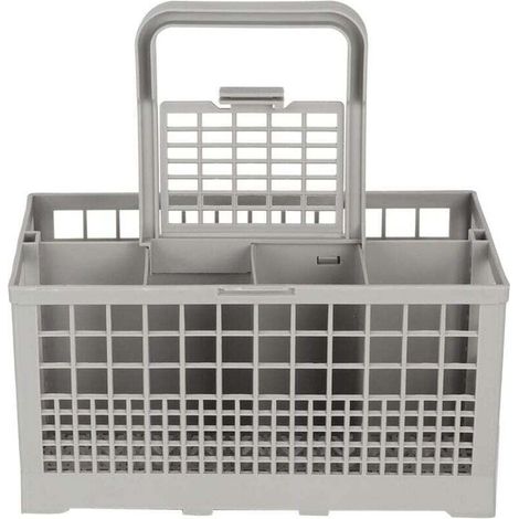 Boîte de Remplacement pour Panier à Couverts Universel avec 8 Compartiments, Durable et Ferme, adaptée aux Lave-Vaisselle Polyvalents (1/4)