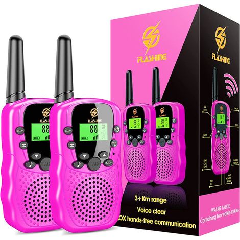 Cadeaux pour filles de 3 à 10 ans, talkies-walkies pour enfants de 3 à 10 ans, jouets pour filles-AquaForge (1/5)