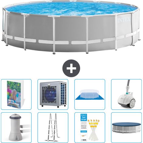 Intex Piscina Prism Frame Redonda - 457x122 cm - 9-piezas  S547 (1/4)