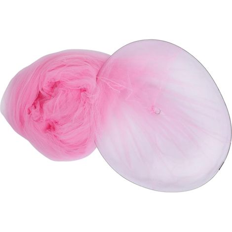 Moustiquaire de lit princesse, ronde en dentelle à fleurs pour (1/5)