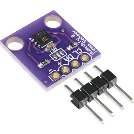 Sensor de Temperatura y Humedad Módulo para Reemplazar SI7021 HTU21D SHT21 SHT20 HDC1080 (1/5)