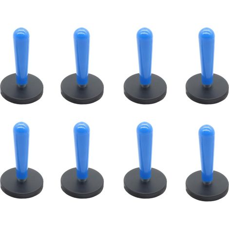 Lot de 8 aimants caoutchoutés pour installation de film vinyle (1/5)