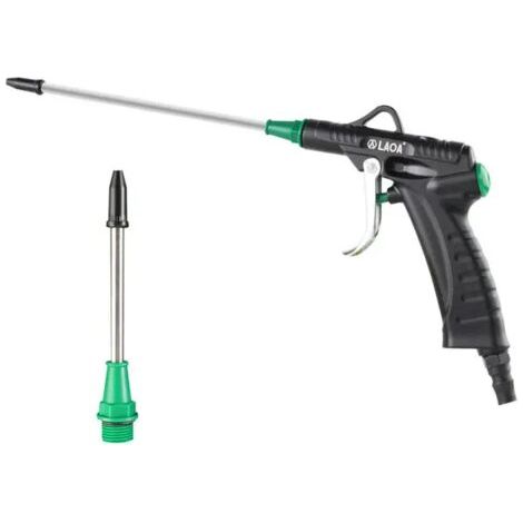 Pistola de aire comprimido de aleación de aluminio LAOA, pistola de aire comprimido de alta presión para eliminar polvo y residuos – ajustable. (1/3)