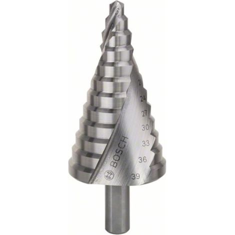 Bosch Broca escalonada HSS 6-39 mm para metales