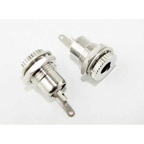 Conector DC 2.5/5.5 para carcasa metálica