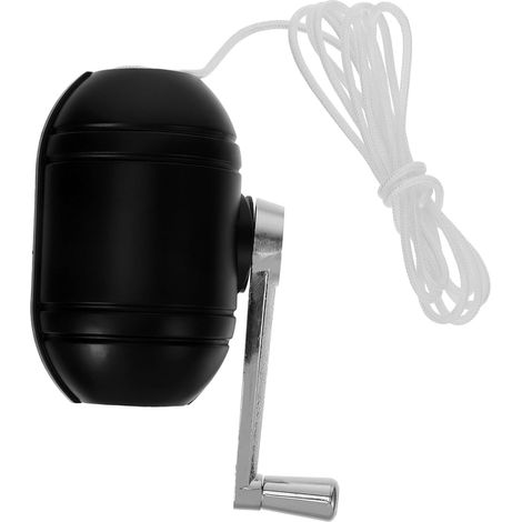 Manivelle de Rechange pour Parasol de Terrasse Extérieur Noir en Plastique, Facile à Utiliser et Réutilisable, pour Jardin ou Cour (1/5)