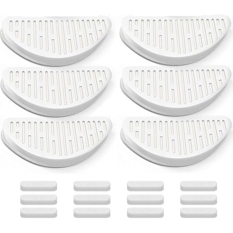 6 filtres et 12 éponges filtrantes de rechange, pour fontaine à eau automatique 2 L, filtration charbon actif noix de coco, KDF, résine échangeuse d'ions (1/5)