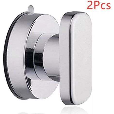 Ventouse - Forte - Miroir en Verre - 2Pcs - Anneau de Verrouillage - Salle de Bains (1/4)