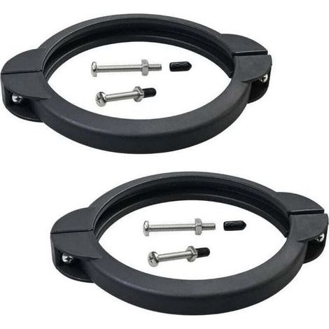 pair Collier de serrage de piscine de rechange SF80110-2 avec vis, compatible avec les pompes à filtre à sable Intex de 12 et 14 pouces (débit : 2 100 et 2 800 gal/h) pour piscines hors sol (1/4)