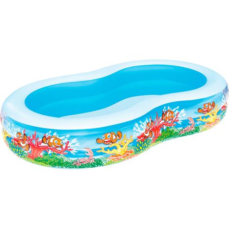 Piscina hinch 262x157x46cm fam bestway pl fondo mar ov 54118 (1/5)