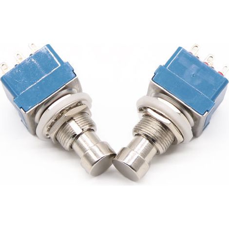 PBS-24-302 Commutateur de transfert direct, 12 mm, 9 broches, pour instruments de musique et guitares. (1/4)