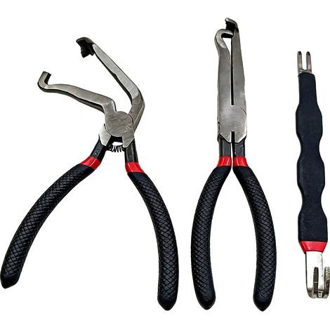 Pince à tronçonner électrique, séparateur de prise électrique, outils de voiture, pince de prise pour Push Tab Style (Lot de 3) (1/5)