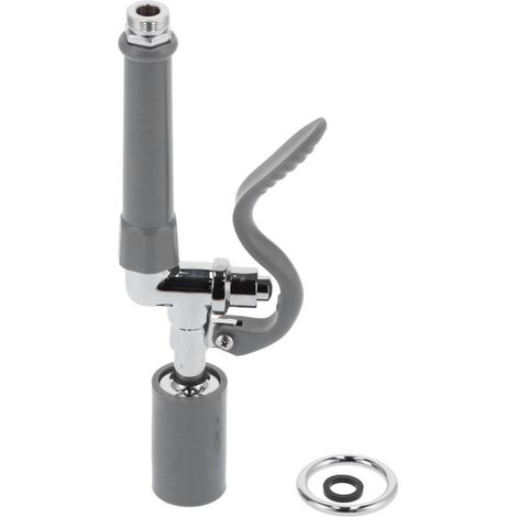 Hochdruck-Sprühbrauseventil, Hochdruck-Sprüharmatur, Sprühkopf-Zubehör, Gewerbliches Armaturen-Sprühset, Grau (1/5)