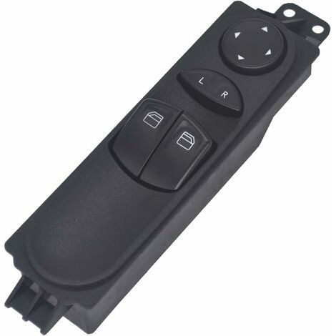 Interrupteur Lève Vitre Vito W639, Bouton Commande Principal Fenêtre pour Viano Bus Mixto Box 6395450913 côté conducteur (1/5)