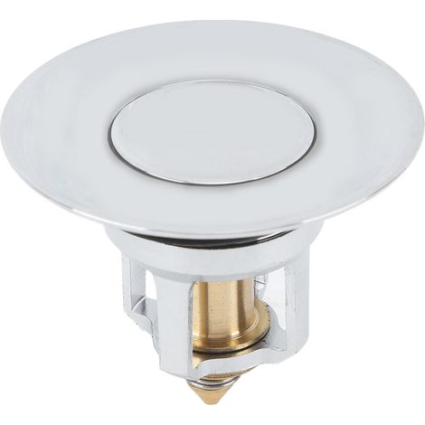 Bouchon universel pour lavabo de salle de bain, bouchon de vidange à ressort en laiton, bouchon d'étanchéité déodorant (1/5)
