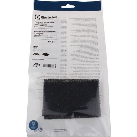 Electrolux - ef51 - filtro, higiene, 2 capas - 9000843293 - 7321425719982