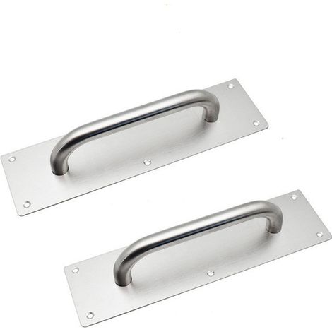Poignée de porte coulissante en acier inoxydable 2 pièces, poignée d'accès Es (1/4)