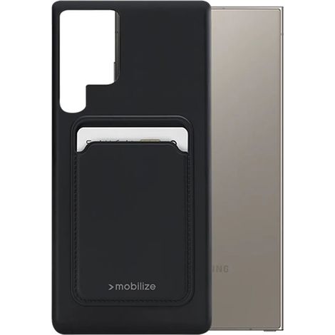 Mobilize Cardcase TPU Back Cover Negro Samsung Galaxy S24 Ultra