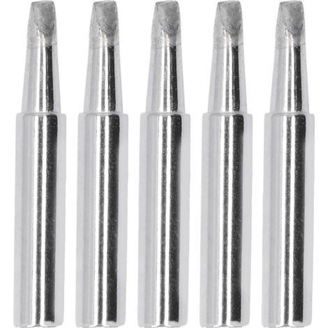 5 pièces pointes de fer à souder BGA Station outil cuivre tête de soudage Kit matériel série 900M plat type-3.2D (1/5)