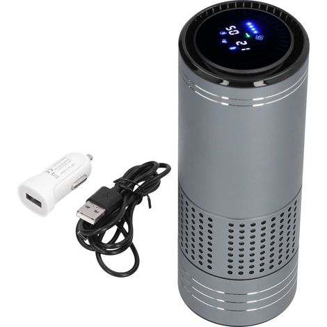 Miniatur-USB-Luftreiniger mit Ionisator, Gestensensor und Filter für Autos (1/5)