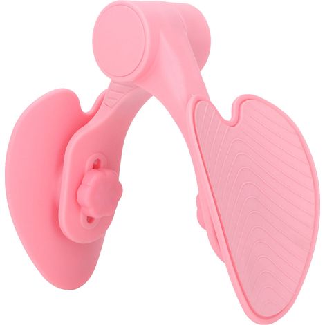 Appareil de musculation du bassin et des hanches, pour des jambes détendues, des fessiers et des cuisses. Appareil d'exercice pour l'intérieur des cuisses (rose). (1/5)