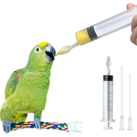 Maisseur manuel, lait, aliment liquide, réutilisable, tête de cuillère + tube alimentaire de 8 cm + tube d'alimentation de 12 cm + seringue 20 ml (1/5)