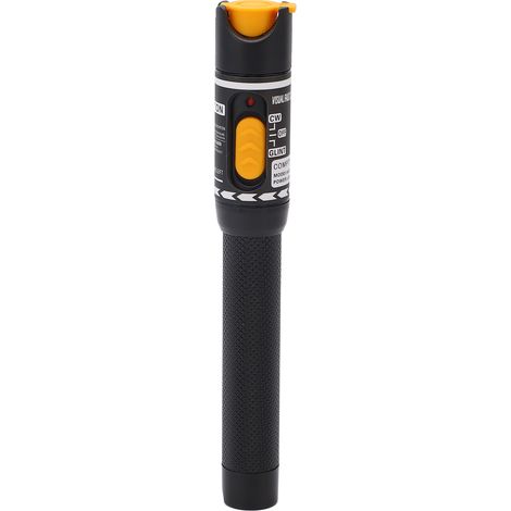 Stylo détecteur de défauts visuels 50 mW 50 km pour réseau fibre optique, avec source lumineuse et interface FC LC.