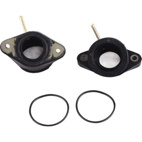 Colle d'interface de carburateur de moto (pour Yamaha XV400 XV500 XV535 Virago), paquet de 2 (1/4)