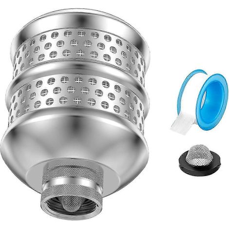 Tête d'arroseur à bulles, arroseur à jet doux, outil de jardinage en aluminium pour pelouse et potager extérieur.-1 set (1/5)