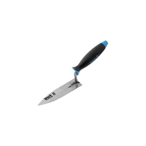 Cazzuolino Work It a Foglia D'Olivo Manico in Gomma 120 mm 40731 12 Pezzi