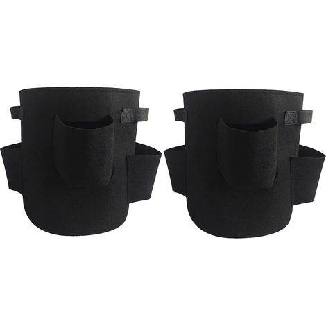 Sacs de culture pour fraisiers de 5 gallons, sac de plantation pour l'extérieur et l'intérieur, sac de culture pour fraisiers verdoyants Flo (1/5)