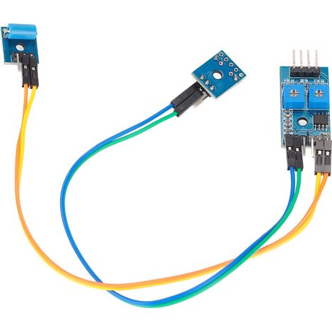 Détecteur de vibrations SW-420, module capteur d'oscillation 2 voies, interrupteur à chocs avec potentiomètre, alarme 3,3V-5V (1/5)