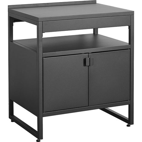 sweeek - Außenküche Stahl 2 Türen B 80 cm