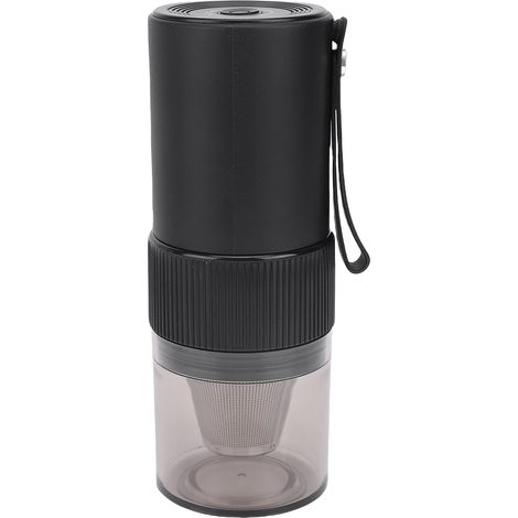 Macinacaffè elettrico portatile con batteria integrata, funzionamento a un solo tocco, macine in ceramica regolabili, filtro in acciaio inox 316, resistente e facile da pulire. (1/5)