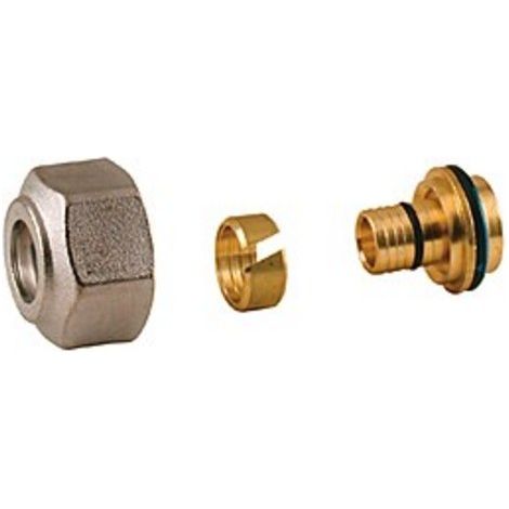 RACCORDO A COMPRESSIONE TUBO PER 16 20/16 PER COLLETTORE - GIACOMINI - R170X051 R179