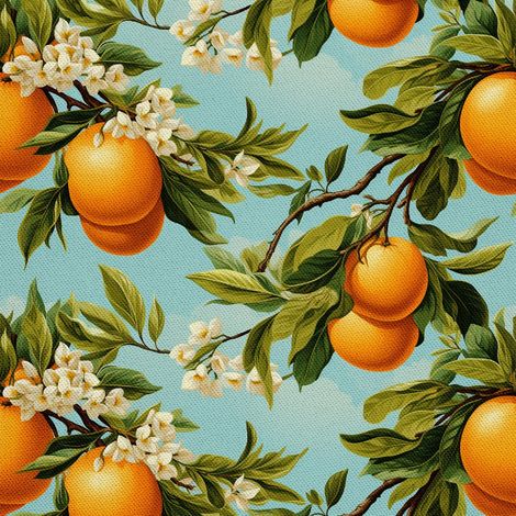 Tela decorativa para exteriores Oxford - Motivo frutal  DX6168 (1/5)