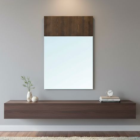 Specchiera Brown con pannello legno 70x110 (1/3)