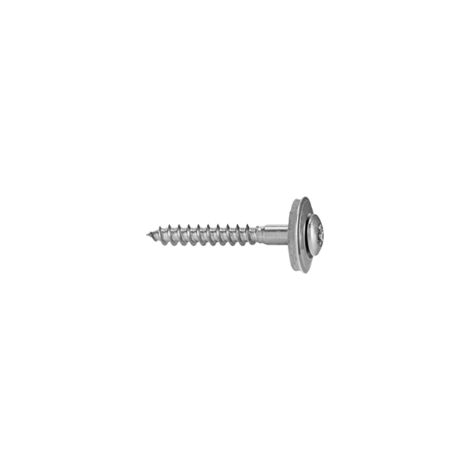 Vis inox A2 avec rondelle d'étanchéité PLS - Ø 4.5 x 25 mm - Boite de 50 - CELO - 9X4525PLST