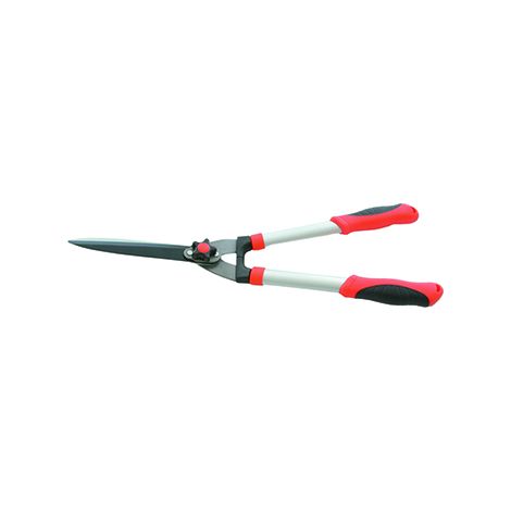 Ozaki Heckenschere mit geraden Klingen, 60 cm lang – Zweikomponenten-Griffe und Aluminiumarme