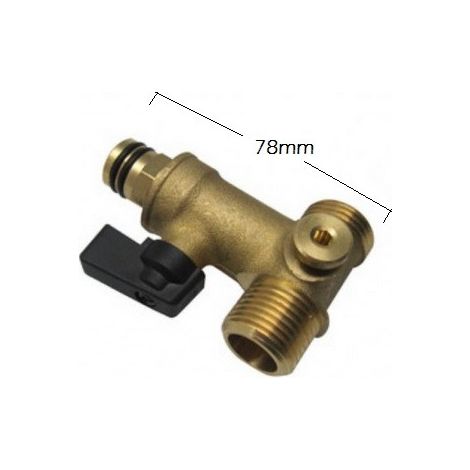 Llave de llenado caldera Ferroli Domina (larga)