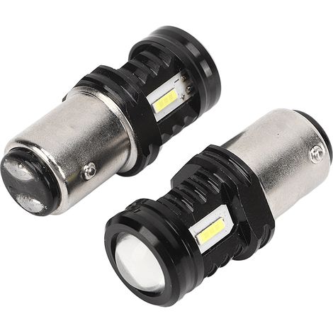 Paire d'ampoules LED 1157 pour feux stop, 120W 3000LM BAY15D, feux de jour blanc 6000K pour voiture SUV camping-car camion (1/5)