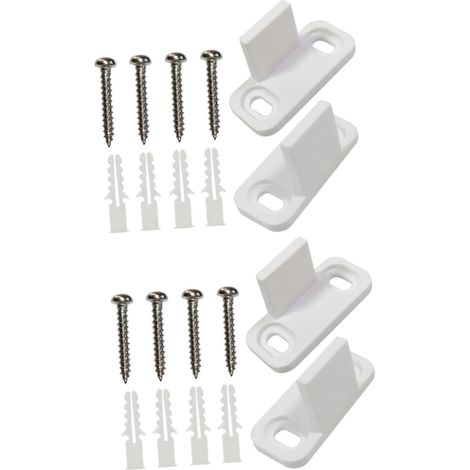 4 pièces guide de sol pour porte coulissante (1/5)