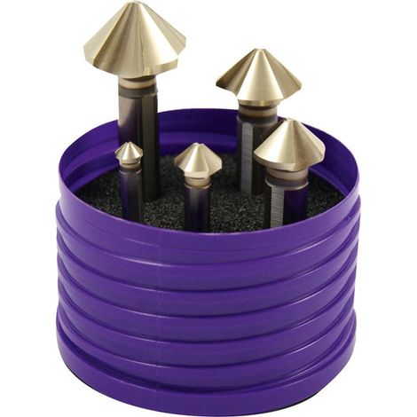 Game of Conical Fragorys to Unegal Step HSS Zrn 90Grag 6.30-25mm Asta 3 Faces Beck