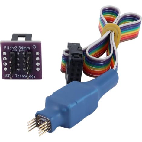 Ligne de sonde de Test SOP8 pour la Programmation de Circuits 93CXX/25CXX/24CXX sur programmateur USB TL866 RT809H (208 mil) (1/5)