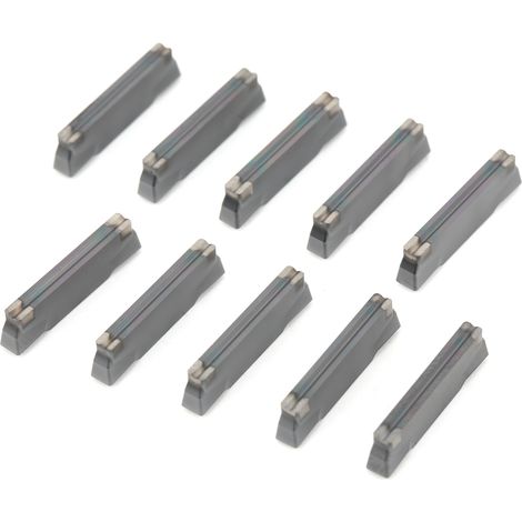 10 Stück MGMN300-M LDA Hartmetall-Wendeschneidplatten für CNC-Drehen, Vollhartmetall-Wendeschneidplatten, Hartholz-Fräser, 10er-Packung (1/5)