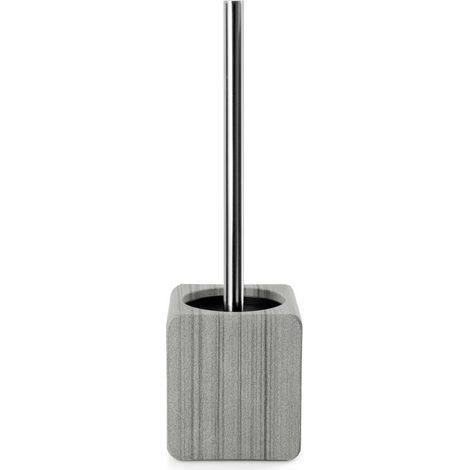 Q-BATH PREMIUM DECOR 1538 graue Marmor-Toilettenbürste (1/3)