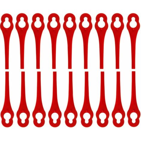 Lot de 100 Lames de Rechange pour Florabest Coupe Bordure LIDL FRTA 20 A1,FAT 18B2, FAT 18B3 (1/5)